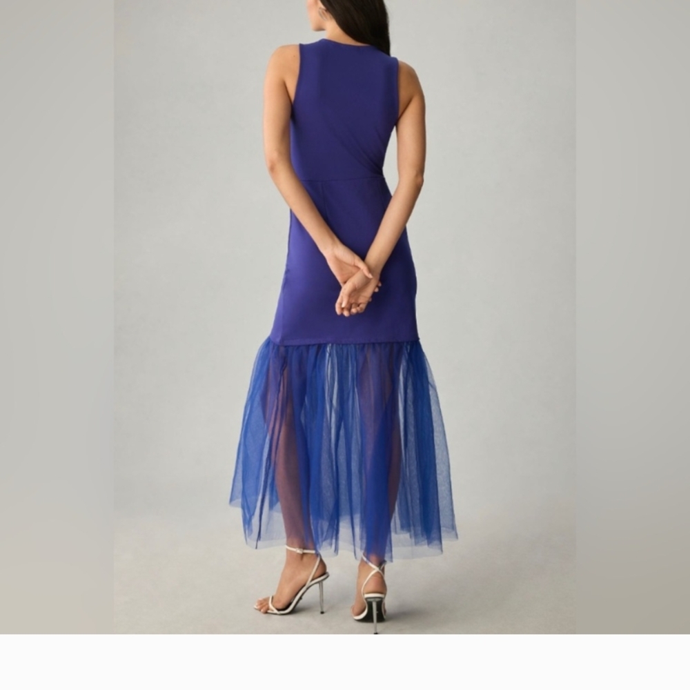 Maeve  High Low Tulle Dress - Picture 2 of 5